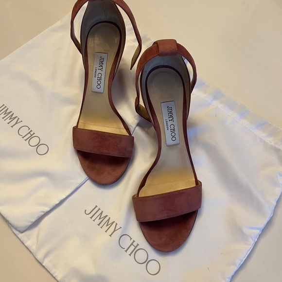 Jimmy Choo sandals 37.5 with dust bag - Picture 5 of 10